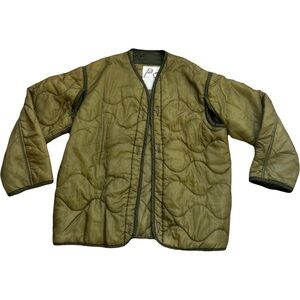 Vintage America Olive Quilted Jacket